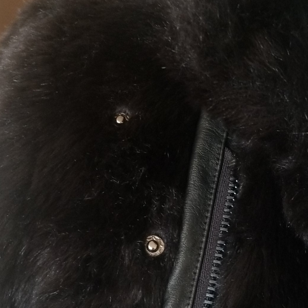 Faux Rabbit Fur Coat - Picture 5 of 8